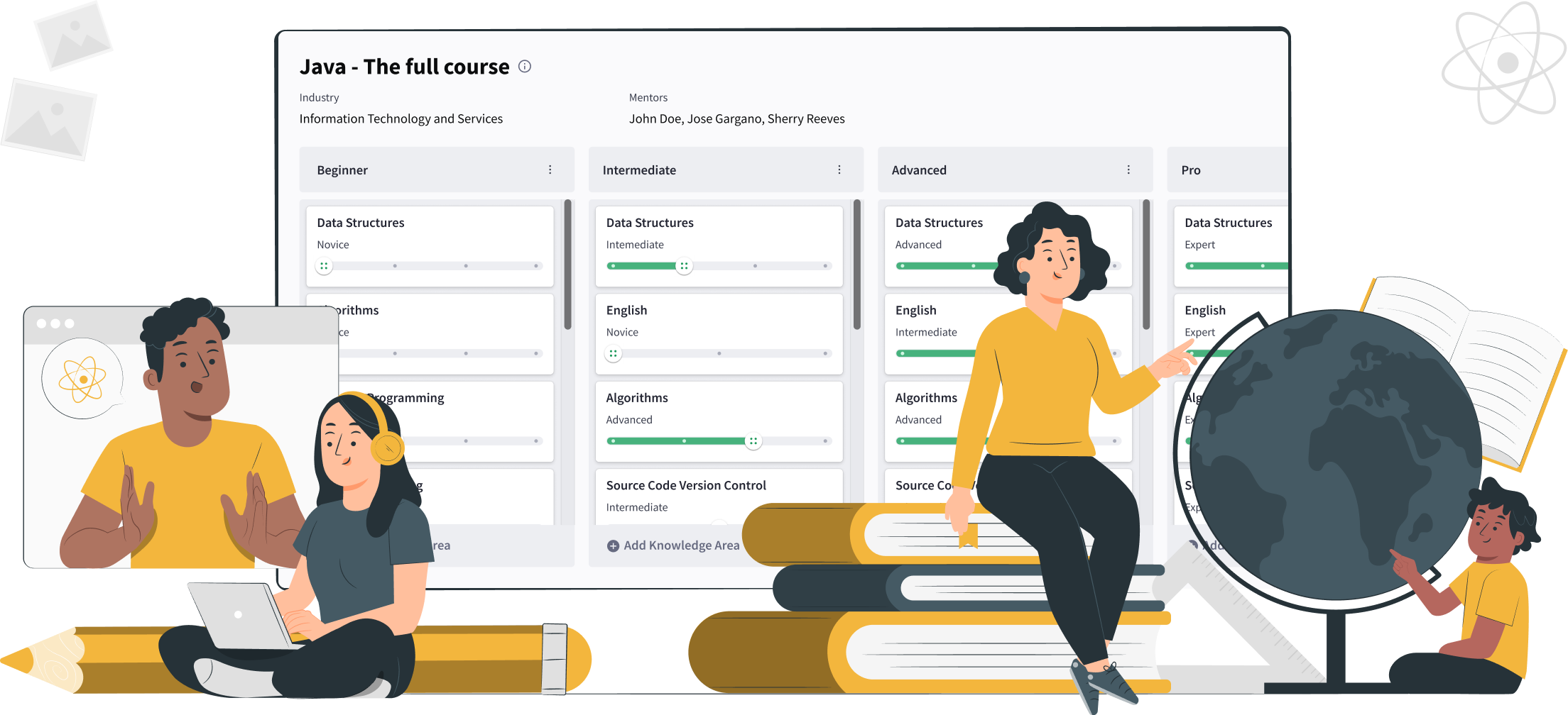 Create & run educational programms